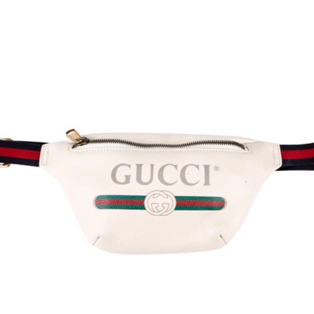 Gucci  Leather Belt Bag with Red and Blue Stripe - Picture 8 of 8